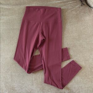 lululemon athletica Wine High-Rise Leggings